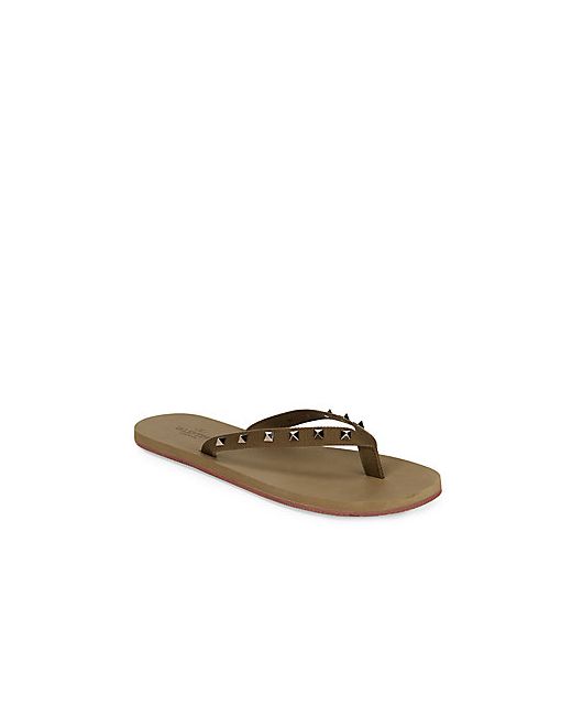 Valentino Studded Thong Sandals