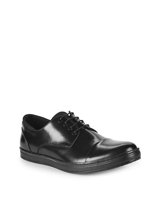 Kenneth Cole New York Round Toe Leather Derbys