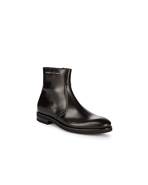 John Galliano Side Zip Leather Boots