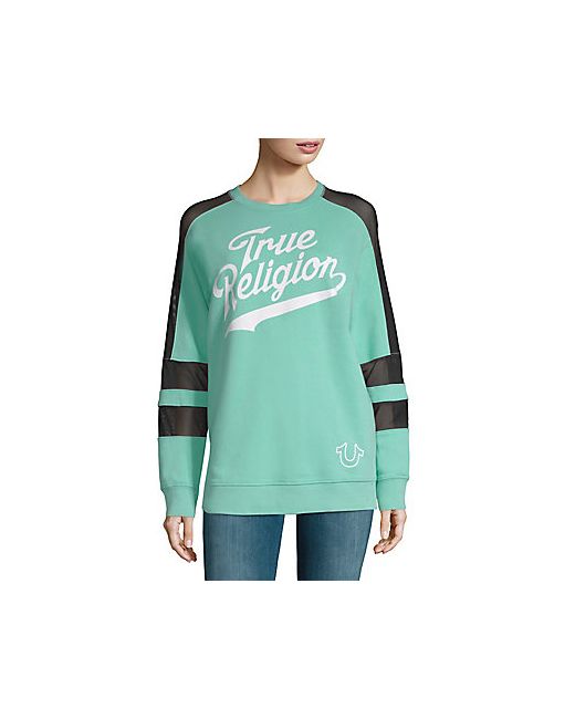 True Religion Graphic Long-Sleeve Pullover