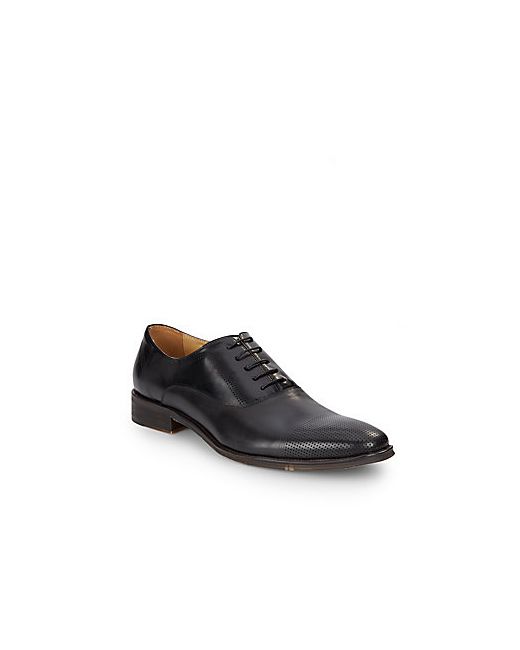 Kenneth Cole REACTION Let It Out Perforated Cap Toe Leather Oxfords