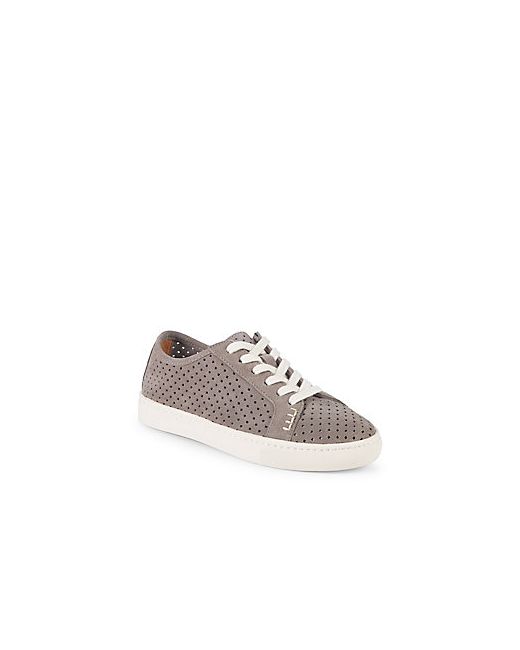 Soludos Perforated Lace-Up Sneakers