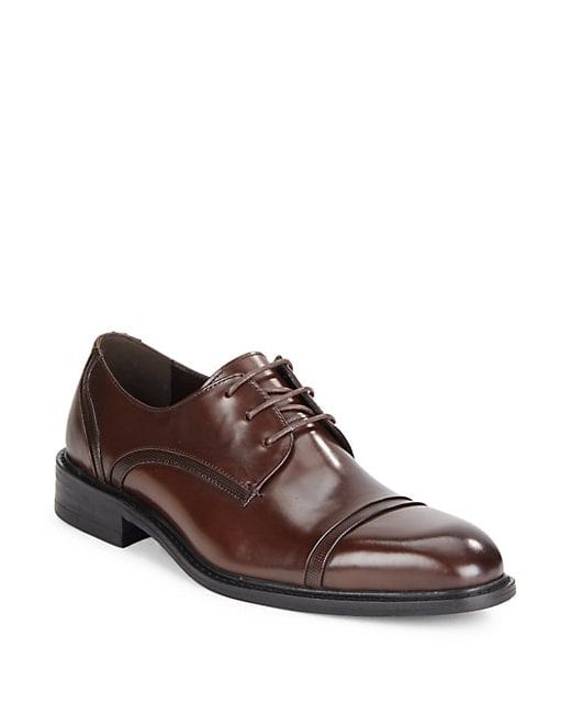 Kenneth Cole Be-Leave It Leather Derby Shoes