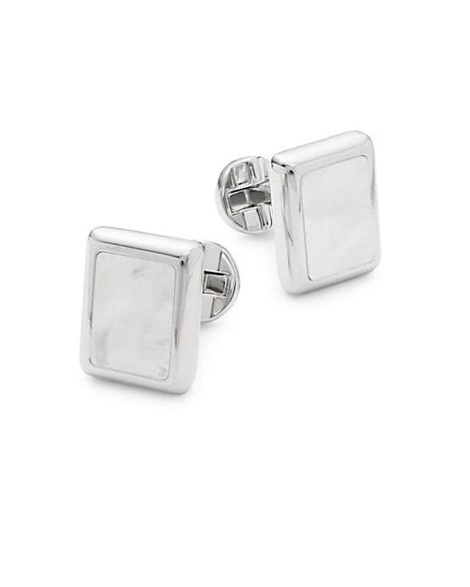 Ox & Bull Trading Company Mother-Of-Pearl Embellished Cufflinks