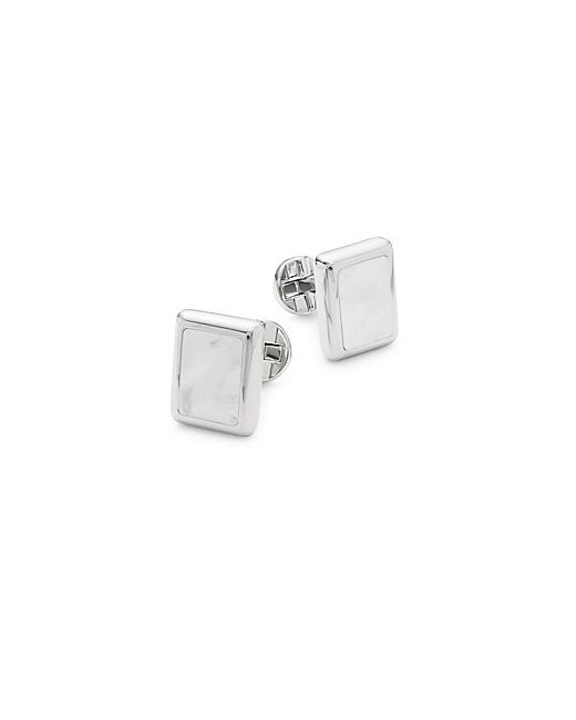 Ox & Bull Trading Company Mother-Of-Pearl Embellished Cufflinks
