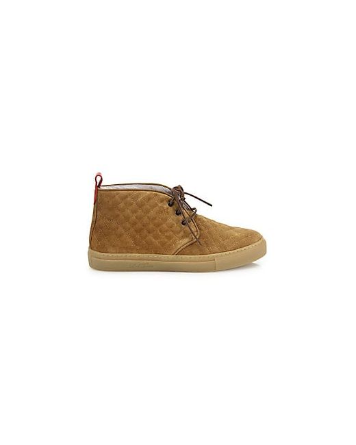 Del Toro Quilted Suede Chukka Sneakers