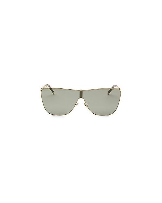 Saint Laurent Evolution 99MM Shield Sunglasses