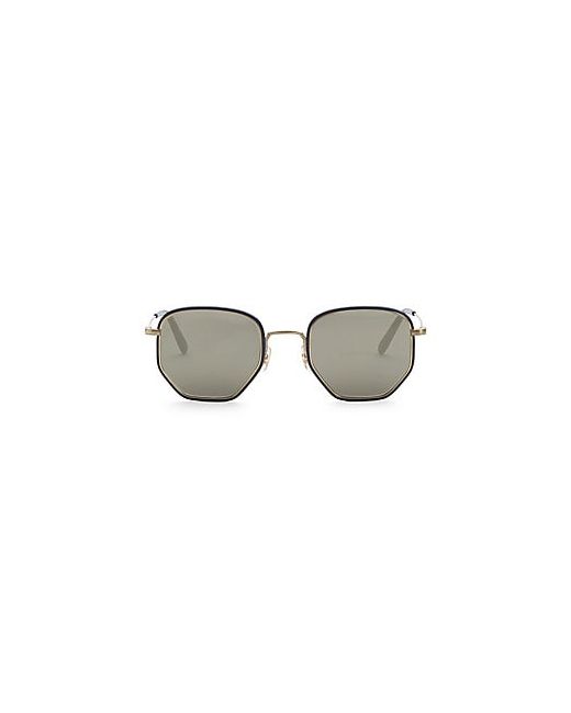 Oliver Peoples Alland 50MM Hexagon Sunglasses