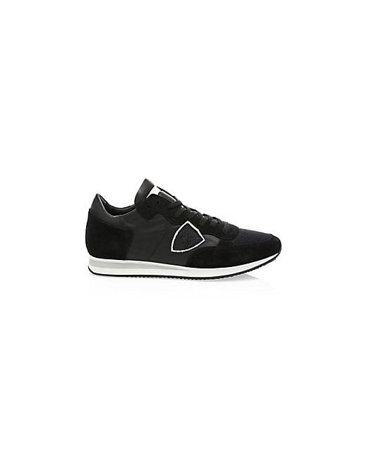 Philippe Model Mesh Leather Sneakers