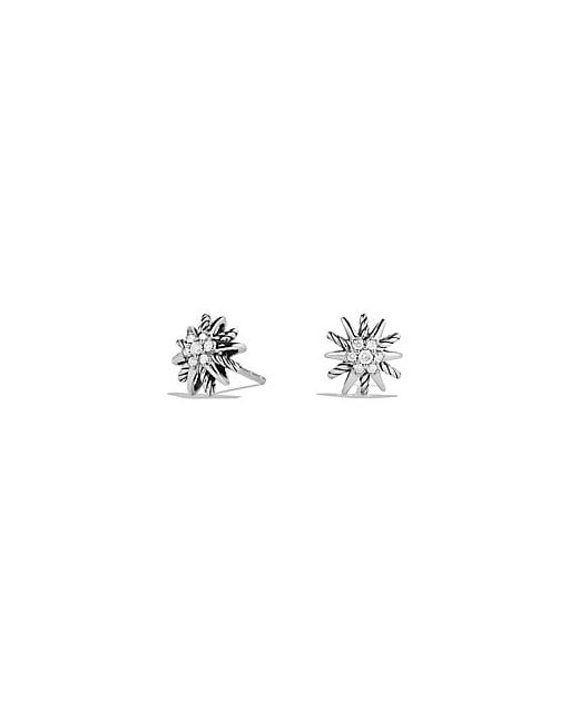 David Yurman Starburst Earrings with Diamonds