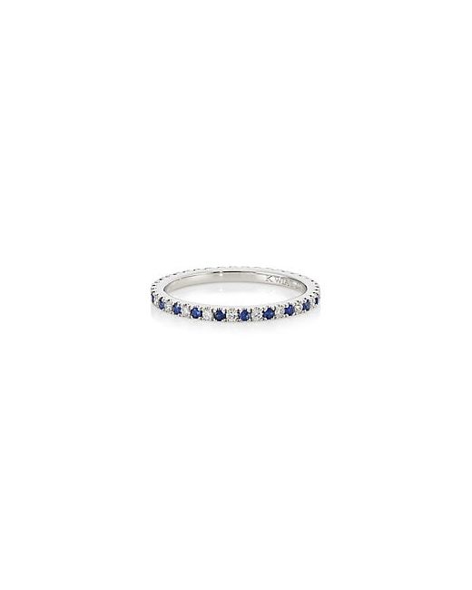 Kwiat Stackables 18K Diamond Sapphire Ring
