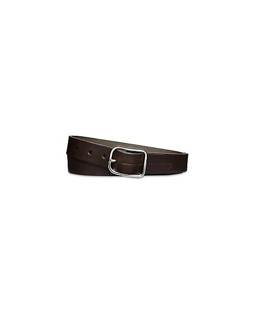 Shinola Leather Tab Belt