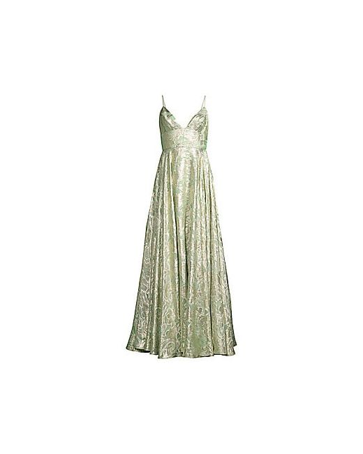 Mestiza New York Stella Printed Chiffon Gown