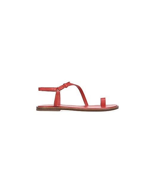 Vince Perrigan Leather Toe Strap Sandals