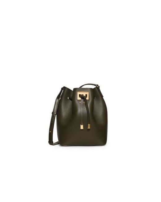 Michael Kors Collection Miranda Medium Leather Bucket Bag