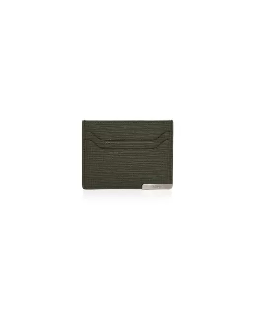 Tod's Textured Leather Credit Card Case