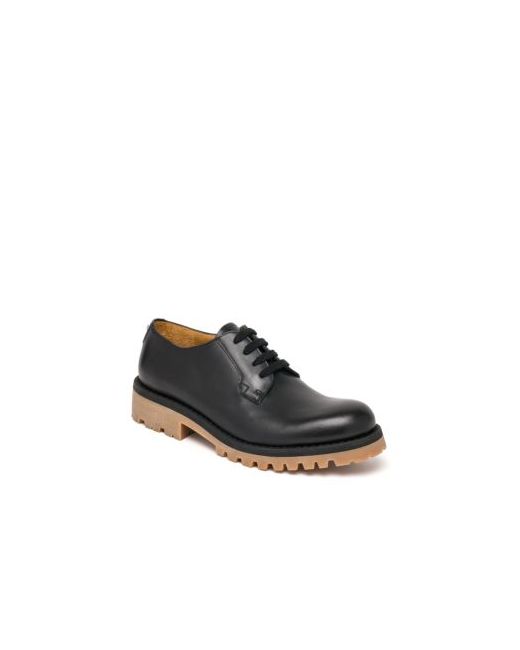 Valentino Leather Lug Lace-Up Shoes