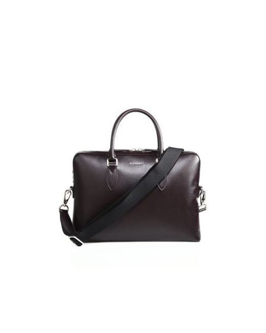 Burberry Grained Leather Briefcase