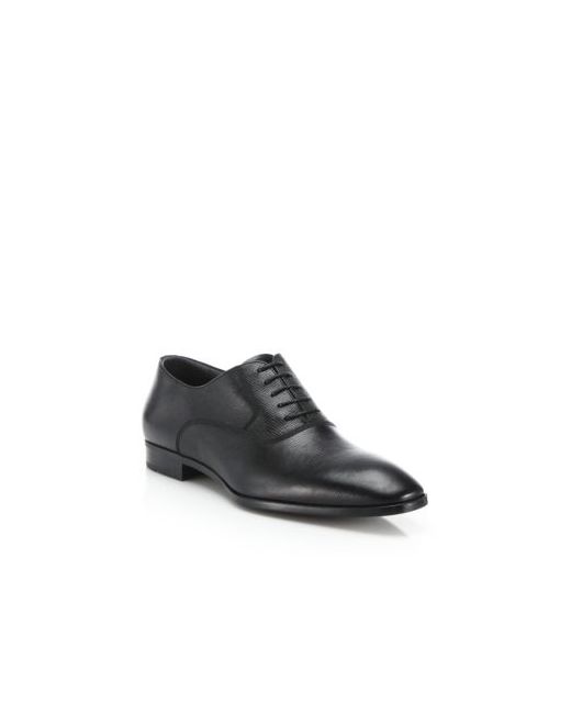 Hugo Boss Textured Oxford Shoes