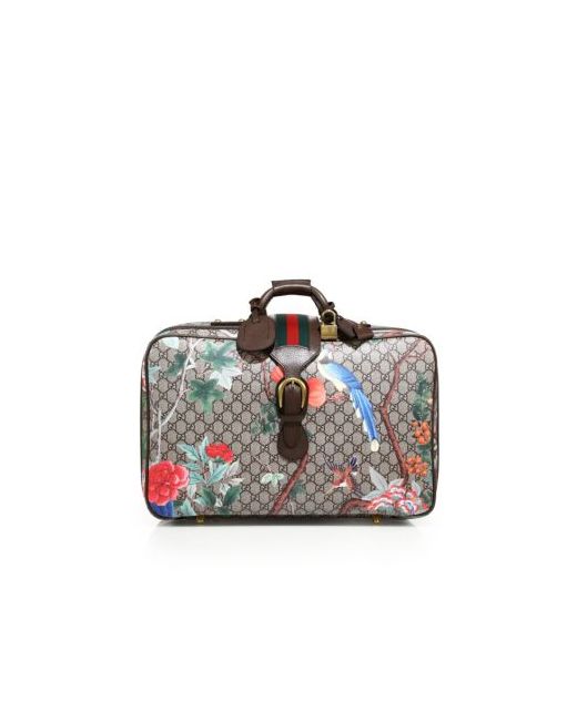 Gucci Printed Luggage Bag