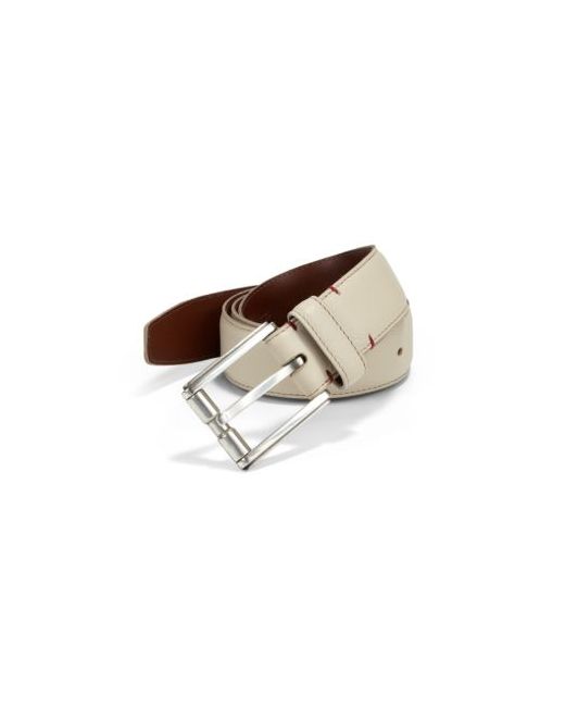 Saks Fifth Avenue Collection Pebbled Leather Belt