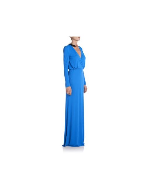 Emilio Pucci Jersey V-Neck Gown
