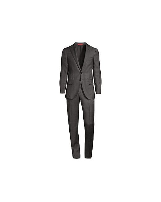 Isaia Regular-Fit Pinstripe Two-Button Wool Suit