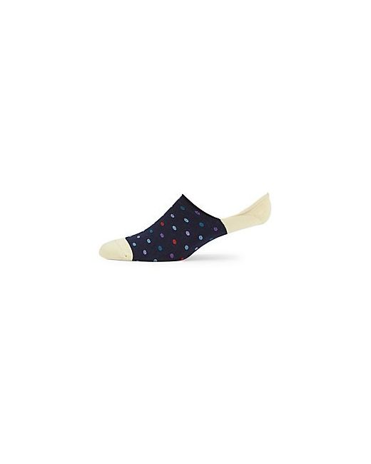 Saks Fifth Avenue COLLECTION Multicolor Dot Peds Socks