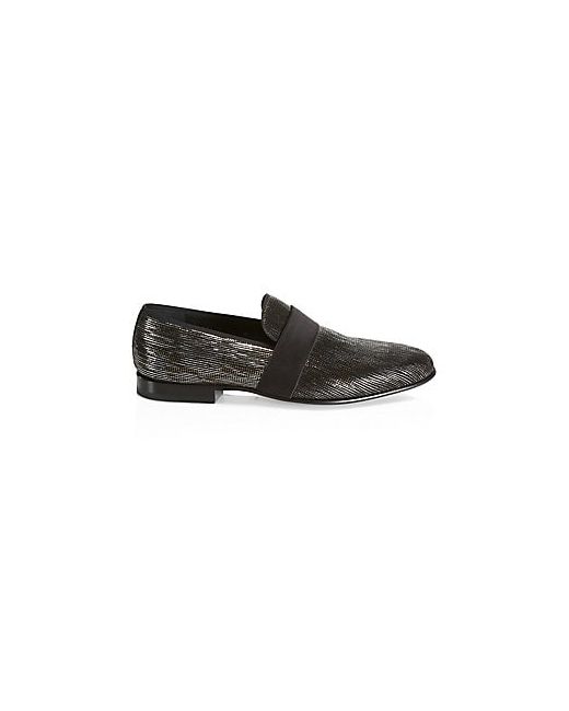 Saks Fifth Avenue COLLECTION Metallic Formal Loafers