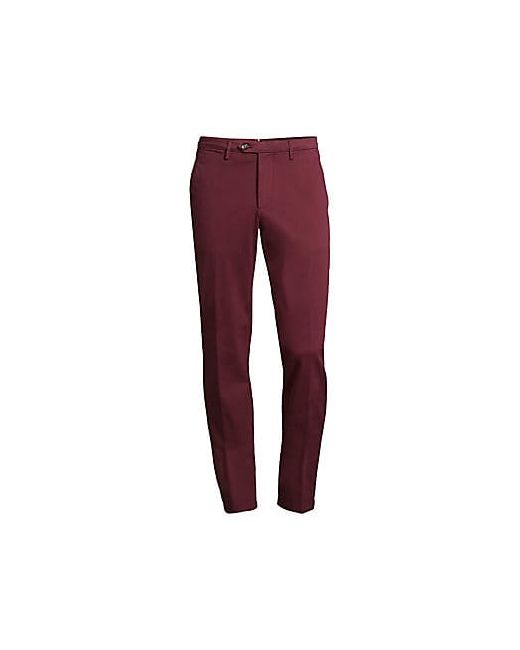 Corneliani Cotton Regular-Fit Trousers 54 38