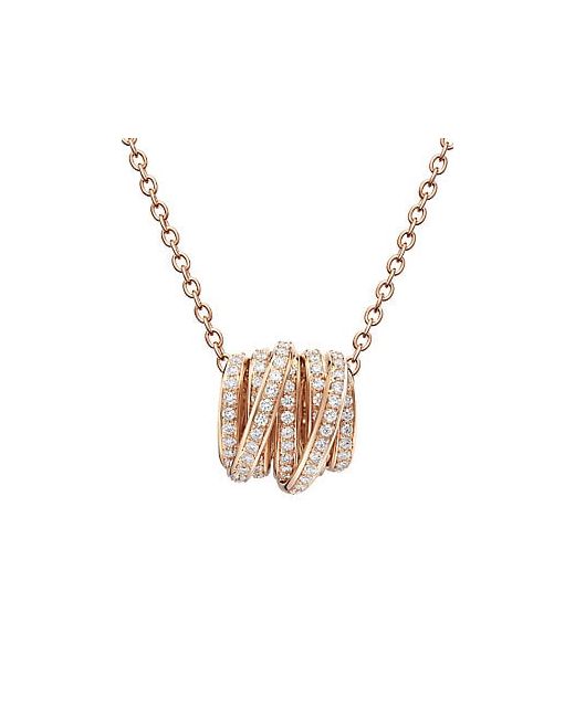 de GRISOGONO Allegra 18K Pink Gold Diamond Necklace