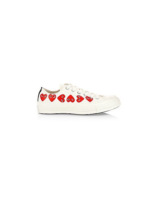 Comme Des Garçons Play Multi Heart Low-Top Sneakers