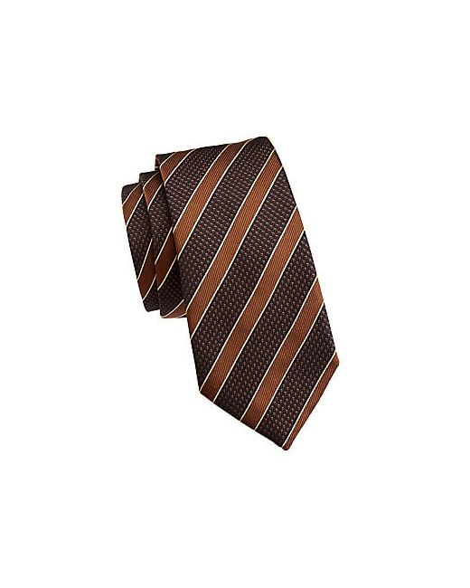 Emporio Armani Stripe Dot Silk Tie