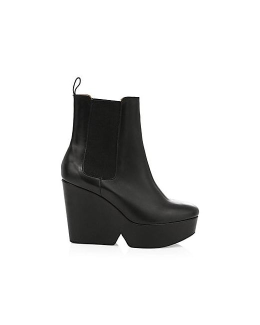 Clergerie Beatrice2 Leather Wedge Boots