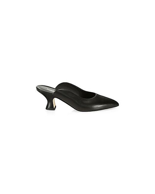 Burberry Holme Point Toe Mule Sandals