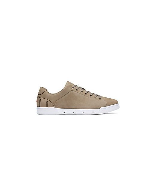 Swims Breeze Knit Leather Tennis Sneakers
