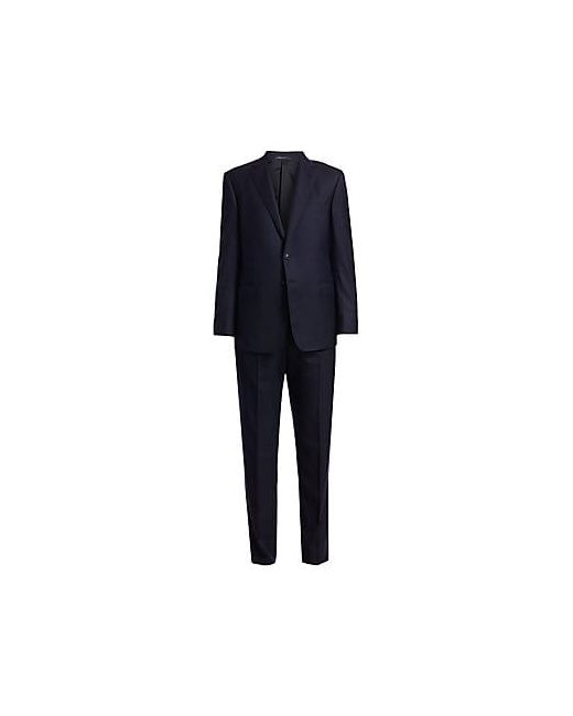 Giorgio Armani Single-Breasted Wool Suit 60