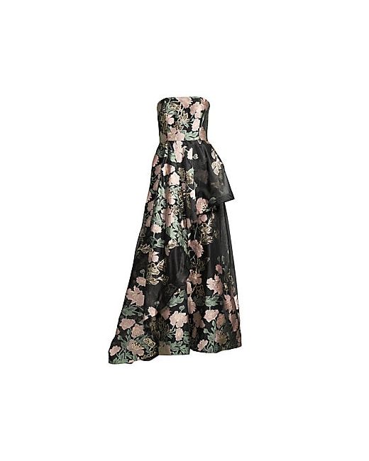 Mestiza New York Emery Floral Jacquard Gown