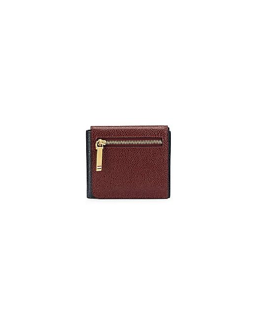 Thom Browne Leather Front Flap Billfold Wallet