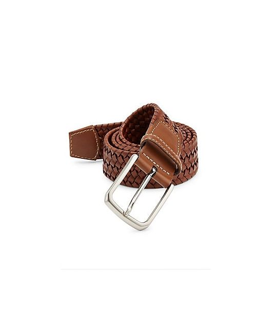 Saks Fifth Avenue COLLECTION Woven Stretch Leather Belt