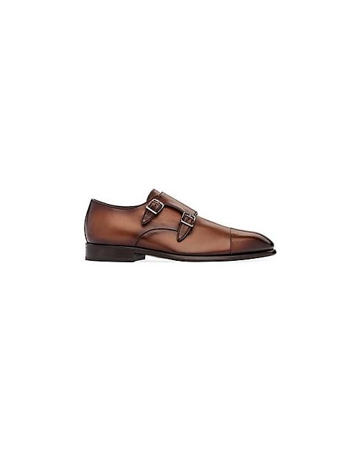 To Boot New York Capo Leather Double Monk Strap Loafers