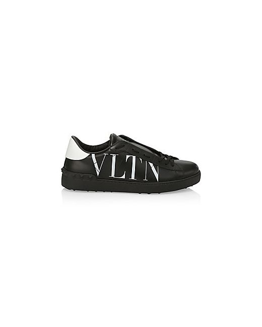 Valentino Garavani Logo Two-Tone Leather Low-Top Sneakers