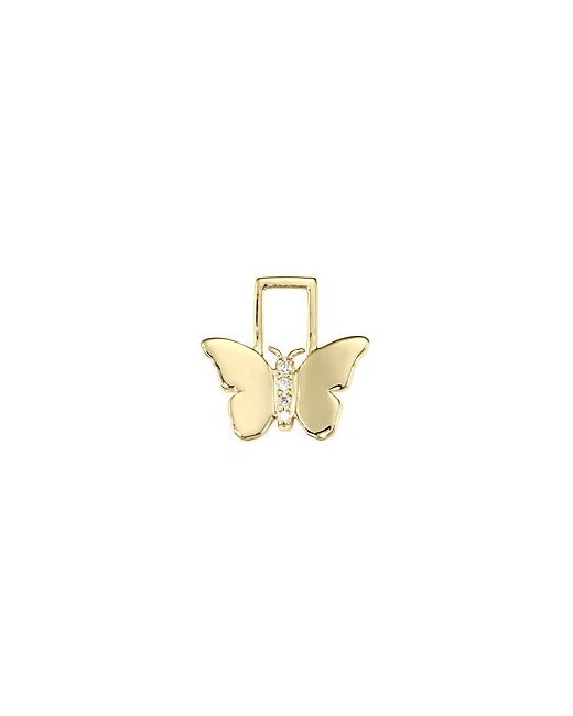 Robinson Pelham EarWish 14K Diamond Butterfly Single