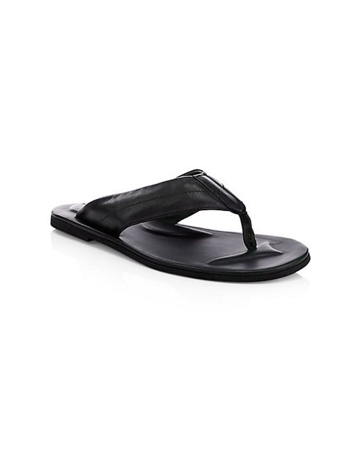 To Boot New York Leather Thong Sandals