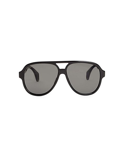 Gucci 58MM Round Sunglasses