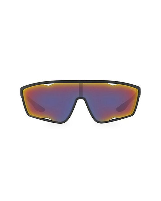 Prada Linea Rossa 140MM Mirrored Shield Sunglasses
