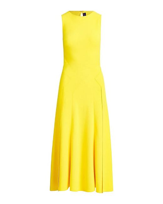 Ralph Lauren Collection Blaise Sleeveless Midi Dress