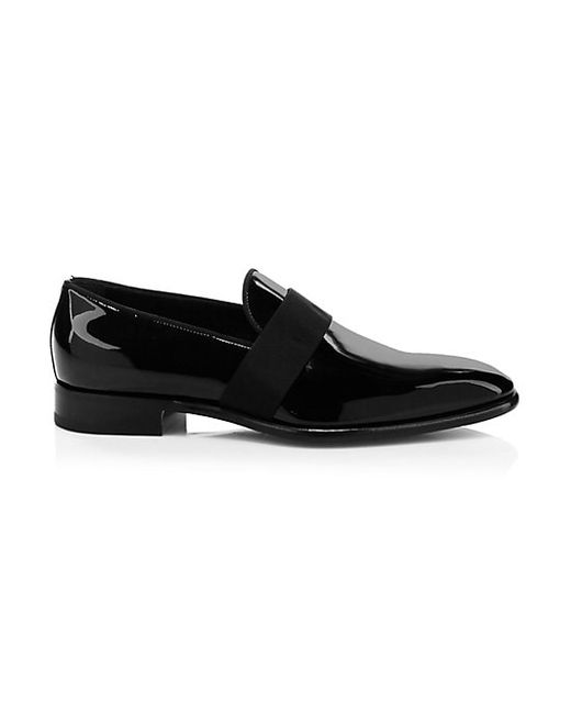 Santoni Isomer Patent Leather Loafers 8.5