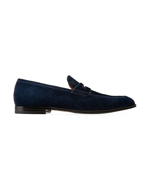 Bally Westminster Webb Suede Penny Loafers