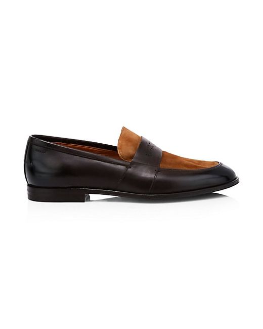 Bally Westminster Suede Leather Loafers